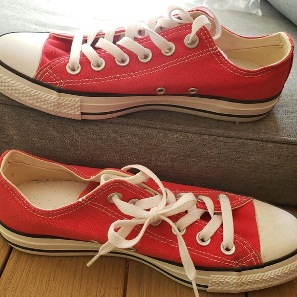 BNWoT CTAS Converse vintage old school OX M9696 Red (6M - 8W) KICKS - Picture 4 of 8